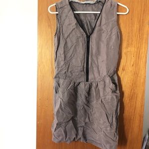 Comptoir des Cotonniers Gray Dress Sz EU 34 US 4